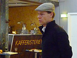 Claus Lohmann i Cafe Litnet